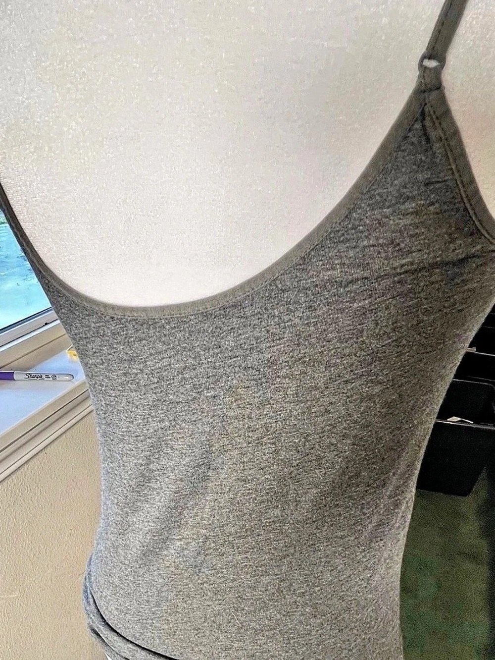 Gray Tank Top Like New. Time & Tru. Size S.